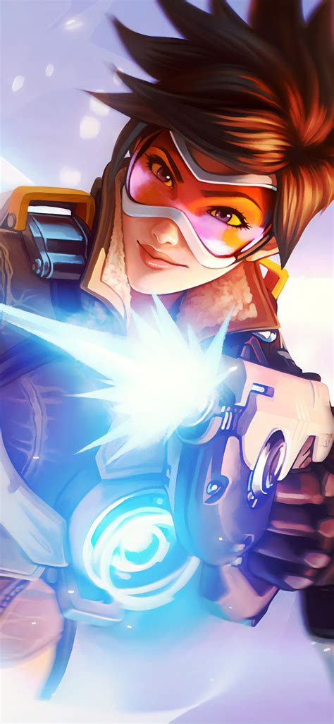 1125x2436 Tracer Overwatch 4k Iphone Xsiphone 10iphone X Wallpaper