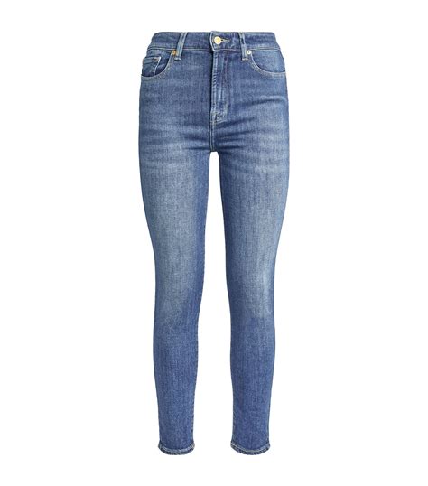 7 For All Mankind Aubrey Slim Illusion Promise Jeans Harrods US