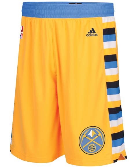 Lyst Adidas Originals Mens Denver Nuggets 3g Swingman Shorts In