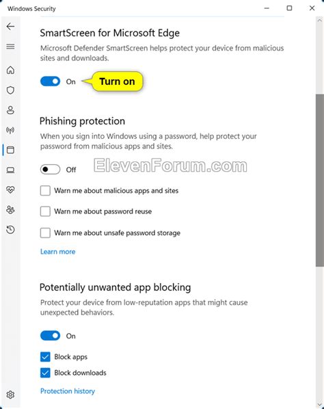 Enable Or Disable Microsoft Defender Smartscreen For Microsoft Edge In