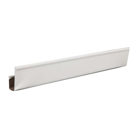 Amerimax 77012 Fascia Trim 12 W X 12 Ft L Aluminum White White