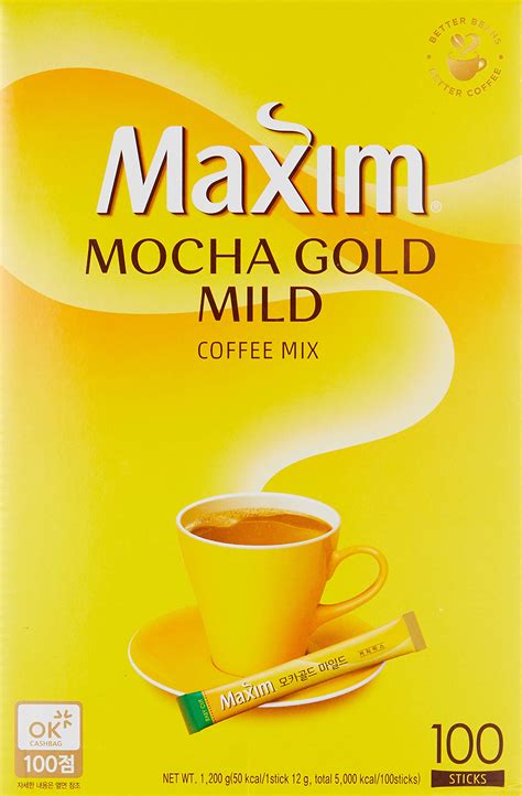 Buy Maxim Mocha Gold Mild Coffee Mix 100pks Online At Desertcartnew