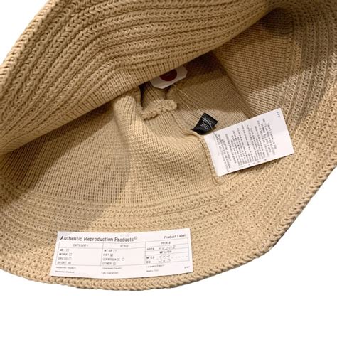 Arp Cotton Knit Plain Crusher Hat クラッシャーハット コットンニット Whiteheadeagle