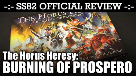 Horus Heresy Burning Of Prospero Ss82 Official Review Hd Youtube