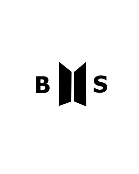 Bts Logo 2017 Digital Art By Yama Pixels