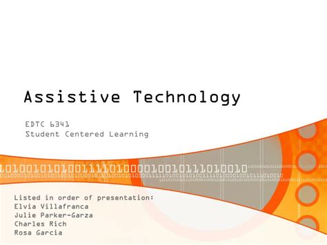 Ppt Assistive Technology Powerpoint Presentation Free Download Id