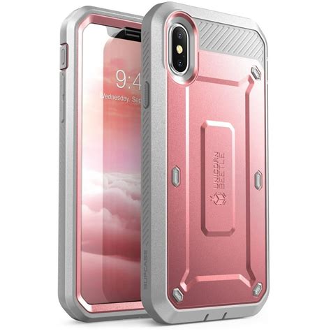 Iphone X Case Supcase Full Body Rugged Holster Case With Built In