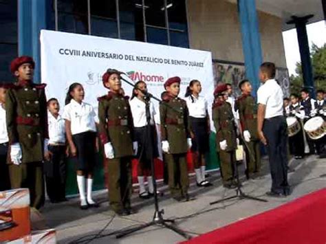 Niños indígenas mayo canta Himno Nacional en la lengua YouTube