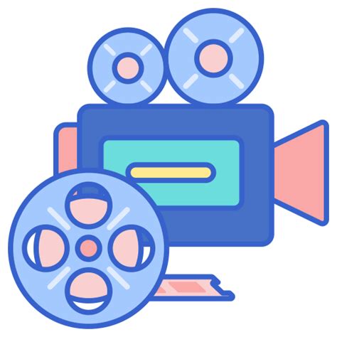 Documentary Flaticons Lineal Color Icon