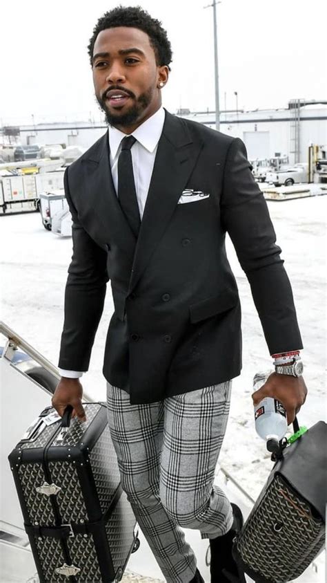 Tyrod Taylor Mens Fashion Suits Black Men Fashion Well Dressed Men