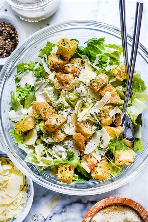 The Best Caesar Salad Homemade Caesar Dressing