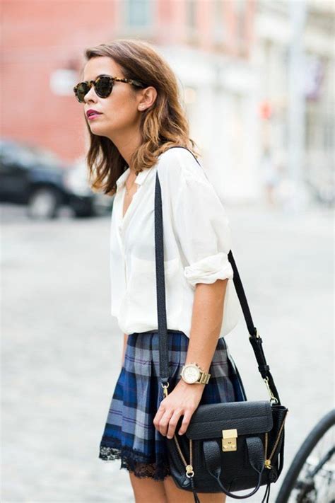 45 Cute Skater Skirt Outfit Ideas To Try This Season