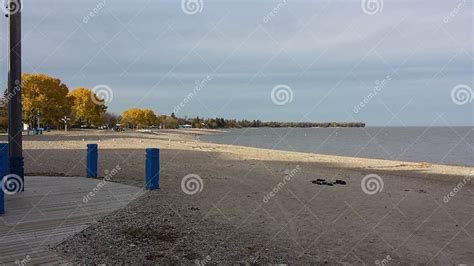 Gimli Beach Stock Image Image Of Beach Manitoba Water 45805855
