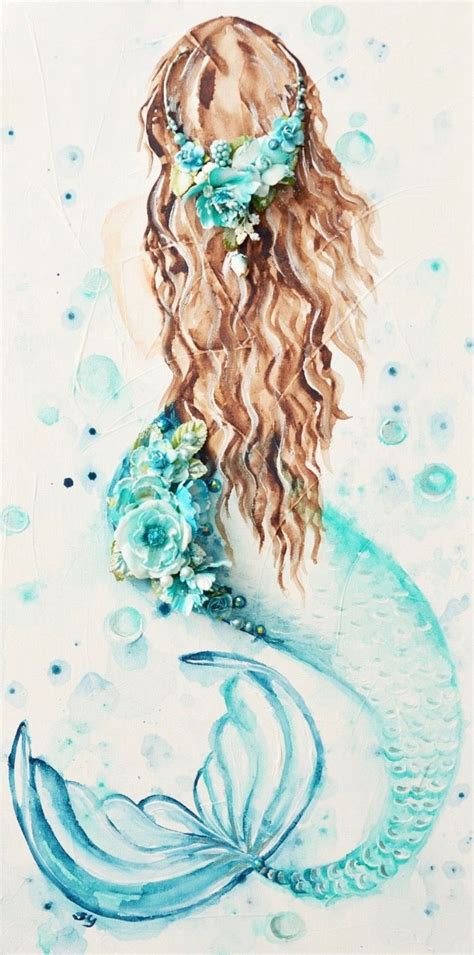 Pin By Krista Smith On Hobbies Mermaid Art Mermaid Painting Mermaid Drawings