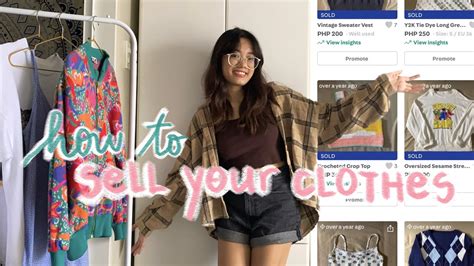 How To Sell Your Preloved Clothes Online Fast And Easy Make Extra 💸 When