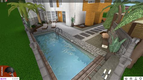 Bloxburg Backyard With Pool