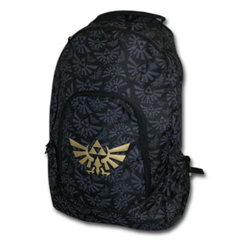Buy Official Legend Of Zelda Nintendo Triforce Black Backpack