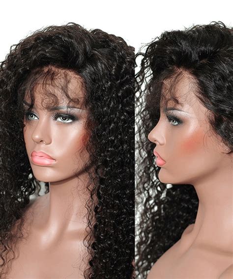 13x6 Deep Part Lace Front Human Hair Wigs 150 Density Deep Curly Wig