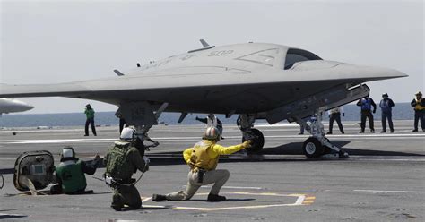 Navy Completes First Unmanned Landing On Aircraft Carrier Calls It