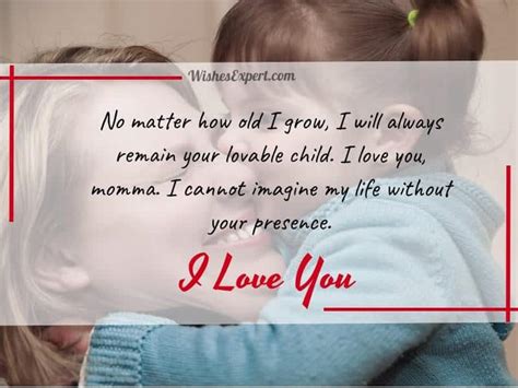 50 Best I Love You Mom Messages And Quotes Wishes Expert