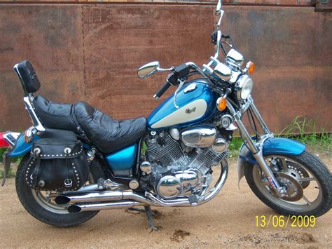 Problem free motorcycle with a lot of polishing time invested for good looks (winter job). 1994 Yamaha XV 1100 Virago - Moto.ZombDrive.COM
