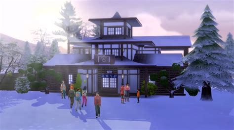 ‘the Sims 4 Snowy Escape Release Date Gameplay Japanese Inspired
