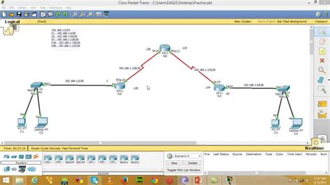 Ospf In Cisco Packet Tracer Youtube