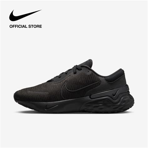 Nike Mens Renew Run 4 Road Running Shoes Black Lazada