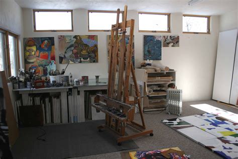 Cydney Taylor Art Studio At Home Small Studio Apartment Decorating
