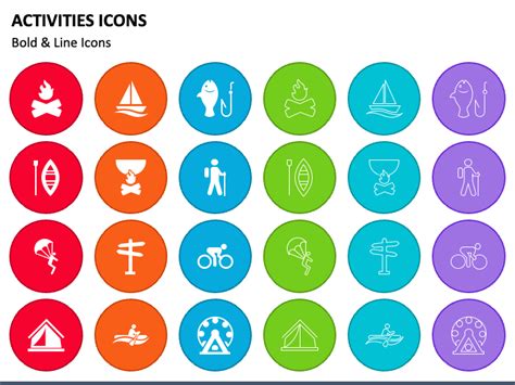 Activities Icons Powerpoint Template Ppt Slides