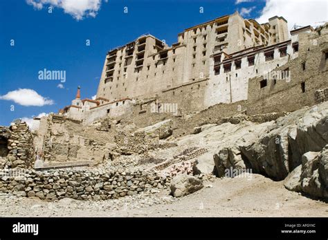 City Palace In Leh Ladakh Jammu And Kashmir India Stock Photo Alamy