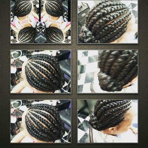 Spice up your look and protect your natural hair with one of these beautiful braids. Braided ghana bun | Beautiful braids, Braided hairstyles ...