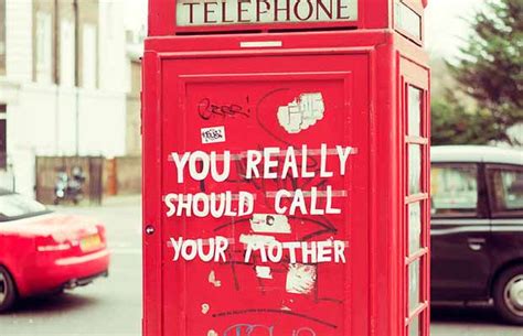 You only call when you need something