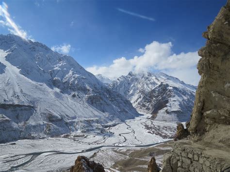 View from Dhankar monastery | Spiti snow leopard trail | Snow leopard