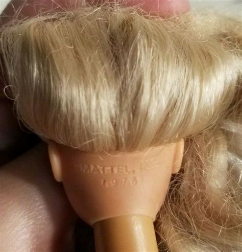 VINTAGE MATTEL Blonde Barbie With Bendable Knee Pre Owned PicClick