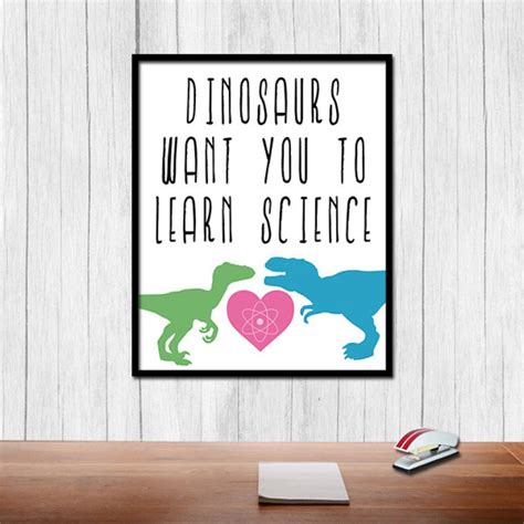 Funny Science Poster Digital Download Science Teacher T Etsy