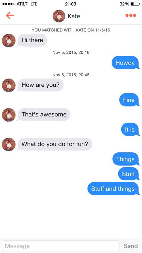 30 Truly Strange Tinder Convos That Will Make You Laugh On Demand Thought Catalog