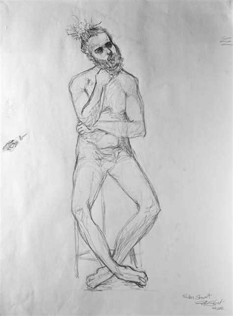 Life Drawing Male Model 2012 By Reubenvision On Deviantart