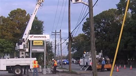 Dominion Energy Thousands Of Outages Reported Across Sc