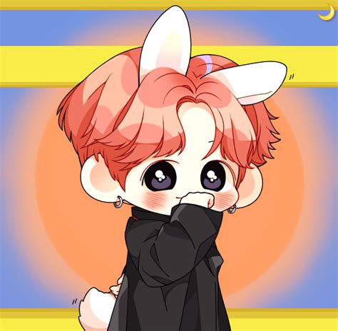 루나🌙 on en 2020 bts chibi dibujos y bts dibujo