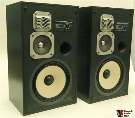 Akai Sw137 Vintage Speakers Made In Japan Photo 227519 Canuck Audio Mart