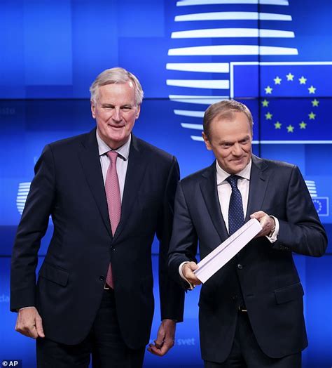 donald tusk claims no brexit is more likely than a no deal brexit daily mail online