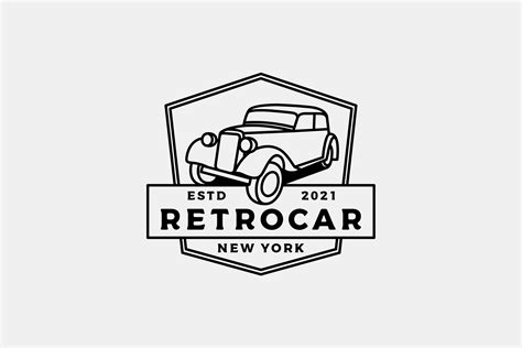 Vintage Retro Car Logo Design Vector Illustration By Weasley99