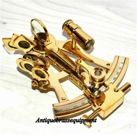 polish brass marine sextant nautical ship sextant astrolabe antique maritime at rs 500 piece