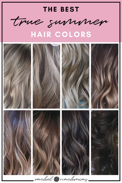 The Best Hair Colors For True Summer Rachel Nachmias
