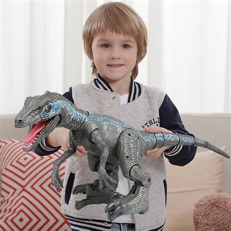 Stuff Certified Xl Rc Velociraptor Dinosaur With Remote Control