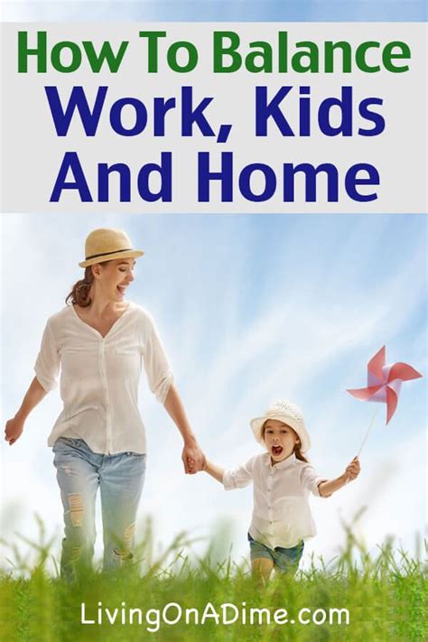 How To Balance Work Kids And Home For Moms Working Mom Tips Working