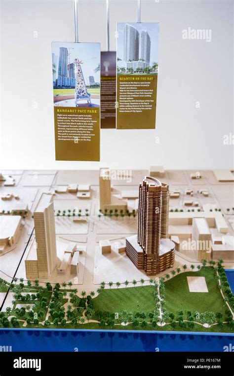 Miami Floridafreedom Towerarchitectural Scale Modeldowntown Miami