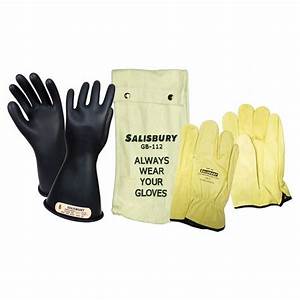 Salisbury Gk0011b 10 108 09 Electrical Glove Kit Class 00 Sz 10 Pr