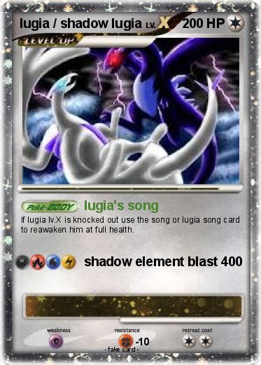 It is a lugia corrupted by the criminal organization cipher. Pokémon lugia shadow lugia 2 2 - lugia's song - My Pokemon ...